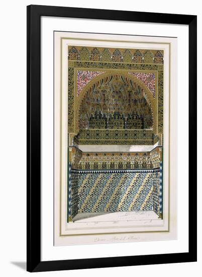 Divan-Patio of the Pool, Divan-Patio De La Alberca-Owen Jones-Framed Giclee Print