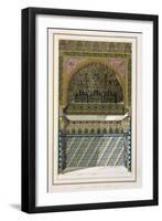 Divan-Patio of the Pool, Divan-Patio De La Alberca-Owen Jones-Framed Giclee Print