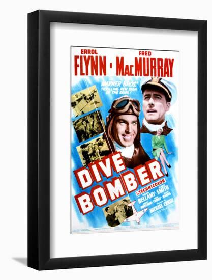 Dive Bomber - Movie Poster Reproduction-null-Framed Photo