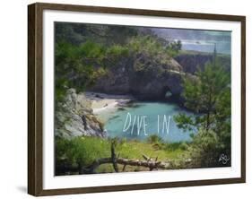 Dive In-Kimberly Glover-Framed Giclee Print