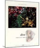 Dive-Francis Pelletier-Mounted Art Print