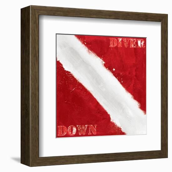 Diver Down-Miranda York-Framed Art Print