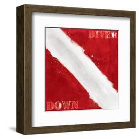 Diver Down-Miranda York-Framed Art Print