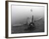 Diver Explores the Wreck of a Mitsubishi Zero Fighter Plane-Stocktrek Images-Framed Photographic Print
