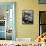 Diver Meddling Around with a Blowfish in Hartley's Underwater Movie in Bermuda-Peter Stackpole-Framed Stretched Canvas displayed on a wall