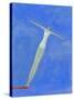 Diver on Springboard-Marie Bertrand-Stretched Canvas