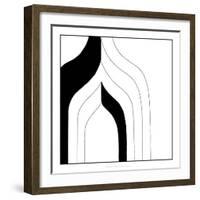 Divergence II-Chariklia Zarris-Framed Art Print