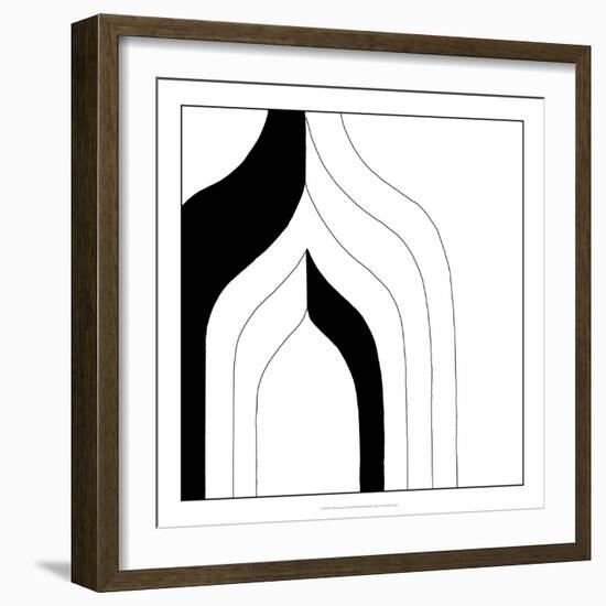 Divergence II-Chariklia Zarris-Framed Art Print