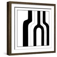 Divergence III-Chariklia Zarris-Framed Art Print