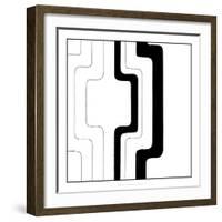 Divergence IV-Chariklia Zarris-Framed Art Print