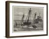 Divers at Work on HMS Eurydice-William Heysham Overend-Framed Giclee Print