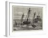 Divers at Work on HMS Eurydice-William Heysham Overend-Framed Giclee Print