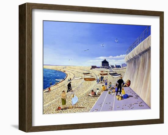 Divers under the Sea Wall, 2008-Liz Wright-Framed Giclee Print