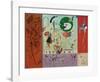 Diverse Parts, 1940-Wassily Kandinsky-Framed Giclee Print