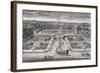 Diverses vues de Chantilly : vue et perspective du canal, des jardins et du château-Adam Perelle-Framed Giclee Print