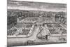 Diverses vues de Chantilly : vue et perspective du canal, des jardins et du château-Adam Perelle-Mounted Giclee Print