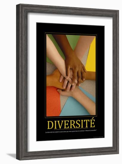 Diversité (French Translation)-null-Framed Photo