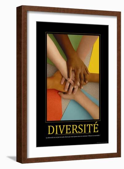 Diversité (French Translation)-null-Framed Photo