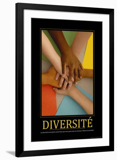 Diversité (French Translation)-null-Framed Photo