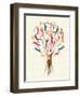 Diversity People Tree-cienpies-Framed Art Print