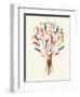 Diversity People Tree-cienpies-Framed Art Print