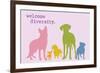 Diversity - Rainbow Version-Dog is Good-Framed Art Print