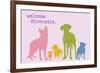 Diversity - Rainbow Version-Dog is Good-Framed Art Print