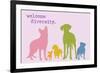 Diversity - Rainbow Version-Dog is Good-Framed Art Print