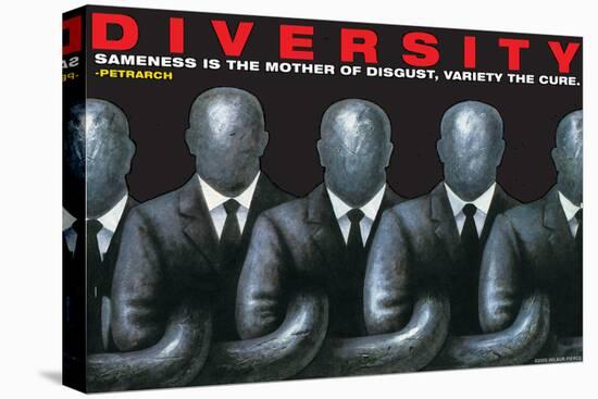 Diversity-null-Stretched Canvas