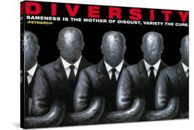 Diversity-null-Stretched Canvas