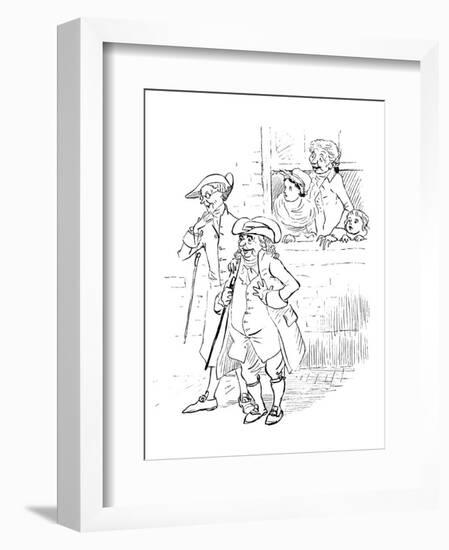 Diverting History of John Gilpin-Randolph Caldecott-Framed Premium Giclee Print