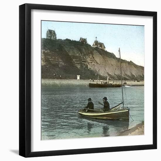 Dives-Sur-Mer (Calvados, France), Mouth of the Dives River-Leon, Levy et Fils-Framed Photographic Print