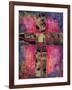 Divided Cross, 2000-Laila Shawa-Framed Giclee Print