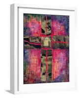 Divided Cross, 2000-Laila Shawa-Framed Giclee Print