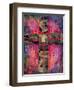 Divided Cross, 2000-Laila Shawa-Framed Giclee Print