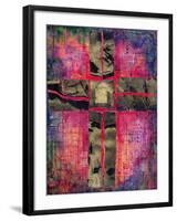 Divided Cross, 2000-Laila Shawa-Framed Giclee Print