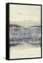 Divided Horizon II-Jennifer Goldberger-Framed Stretched Canvas