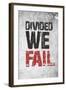 Divided We Fail-Kindred Sol Collective-Framed Art Print