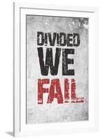 Divided We Fail-Kindred Sol Collective-Framed Art Print