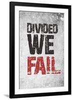 Divided We Fail-Kindred Sol Collective-Framed Art Print