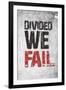 Divided We Fail-Kindred Sol Collective-Framed Art Print