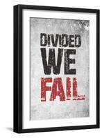 Divided We Fail-Kindred Sol Collective-Framed Art Print