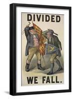 Divided We Fall'-null-Framed Giclee Print