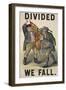 Divided We Fall'-null-Framed Premium Giclee Print