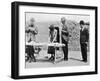 Dividing the Finds - Iraq - Archaeology - Gertrude Bell-null-Framed Photographic Print