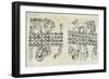 Divinatory Almanac in Mayan Writing-null-Framed Giclee Print