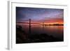 Divine Clouds and Cityscape at Sunset, San Francisco Bay-Vincent James-Framed Photographic Print