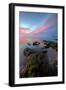 Divine Color at Sunset, San Pablo Bay, Bay Area-null-Framed Photographic Print