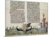 Divine Comédie de Dante. L'Enfer avec un commentaire de Fra Guido de Pise-null-Mounted Giclee Print