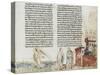 Divine Comédie de Dante. L'Enfer avec un commentaire de Fra Guido de Pise-null-Stretched Canvas